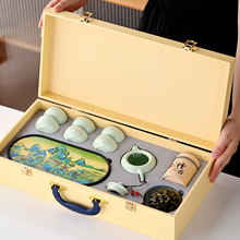文创禅意香道茶具套装伴手礼礼盒包装可logo实用便携商务礼品套装