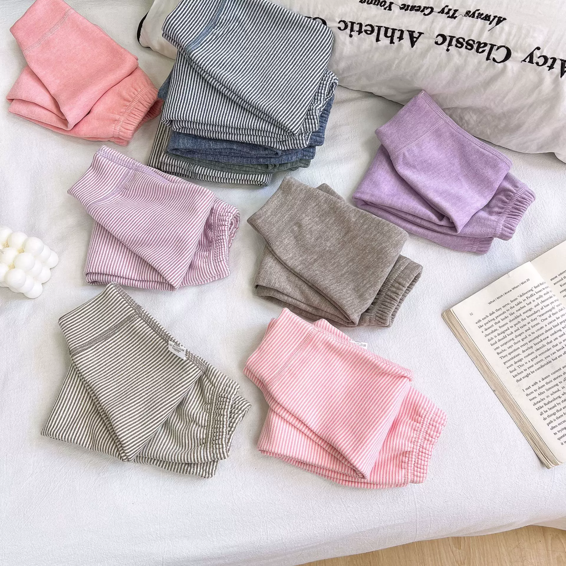 德绒保暖秋裤儿童校服裤2025冬季新款中大童内穿打底保暖裤子批发