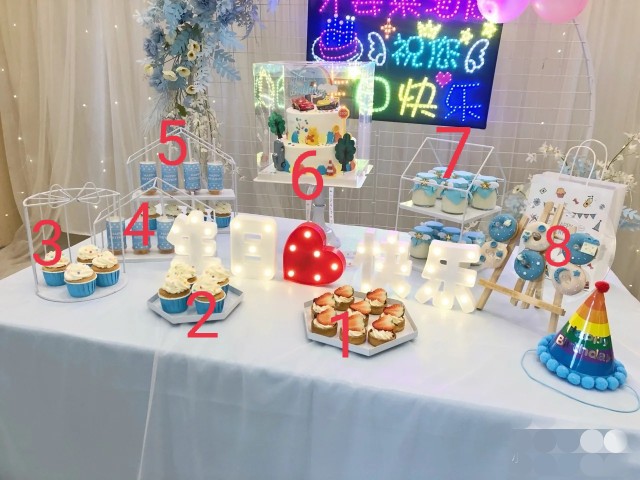 Estilo europeo blanco postre Mesa decoración pastel de boda bandeja soporte de exhibición té de la tarde Merienda stand comida fría té mesa de descanso image 15