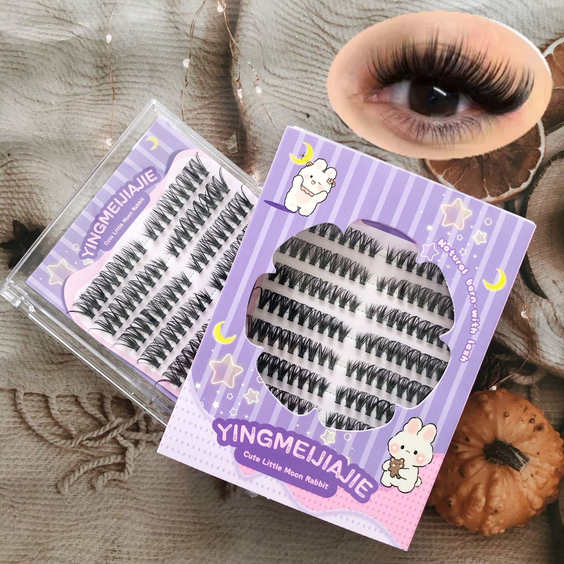 Las pestañas falsas transfronterizas sin pegamento, comercio exterior, pestañas falsas de gran capacidad, pestañas falsas sin pegamento, pestañas falsas de gran volumen, pestañas falsas sin pegamento, pestañas falsas