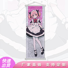 魔法少女小圆挂画卷轴海报二次元动漫周边布画室内装饰可来图定制