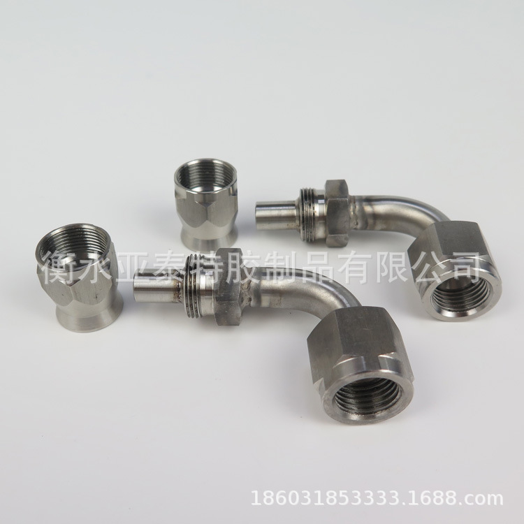 226718D-R5 美制JIC内螺纹74°内锥面碳钢不锈钢可拆式软管接头