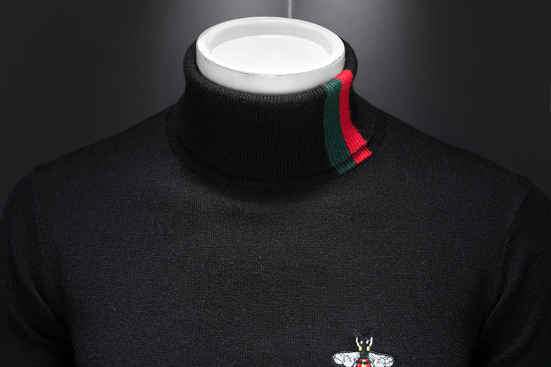 Herren Rollkragenpullover Aus Wolle Für Herbst Und Winter_voghion.com
