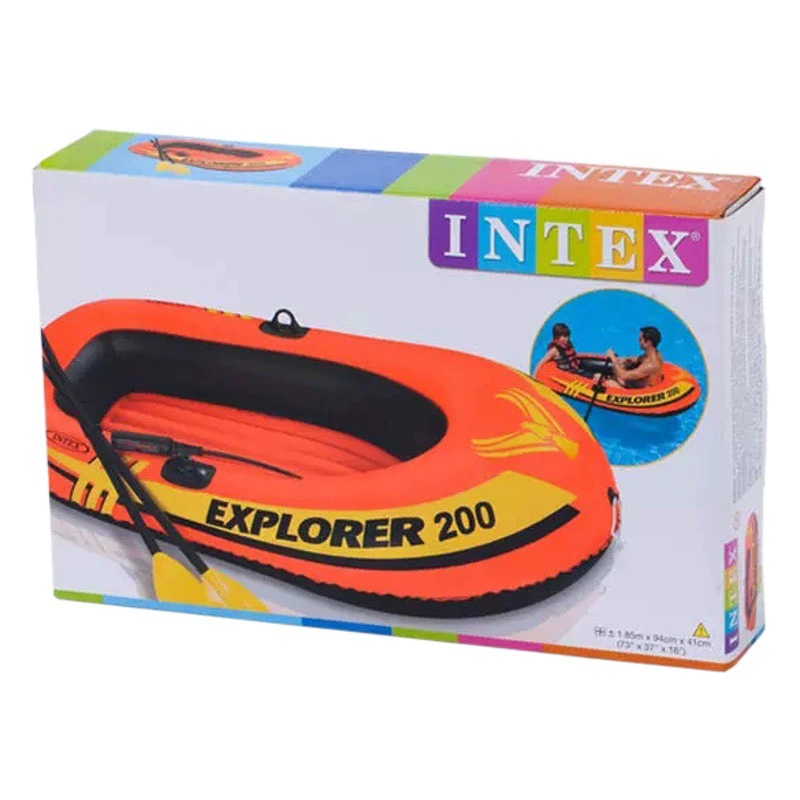 INTEX утолщенный ПВХ Explorer штурмовая Лодка Байдарка Спасательная шлюпка надувная лодка рыбацкая лодка резиновая лодка дрейфующая лодка
