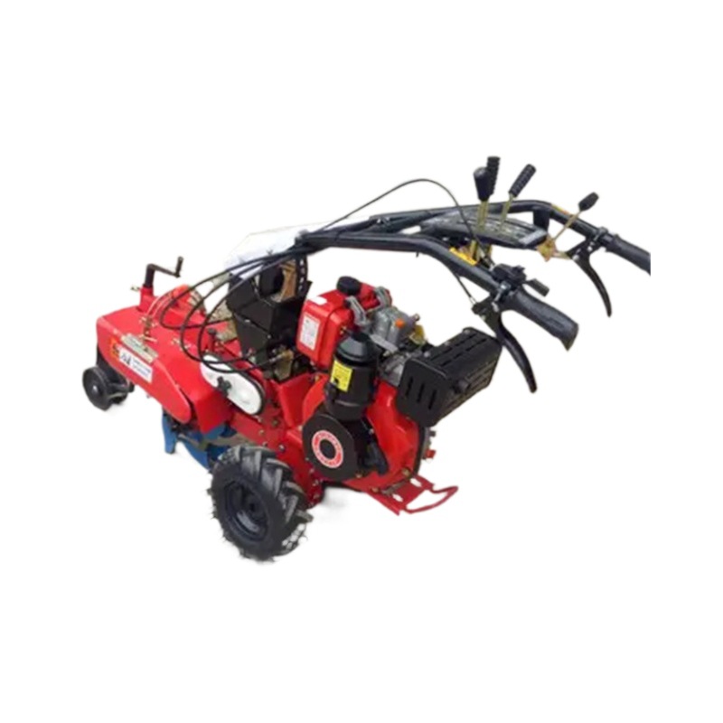 Multifuncional agrícola micro-cultivador rotativo de cuatro tracciones diesel cultivador arado pequeño cultivador