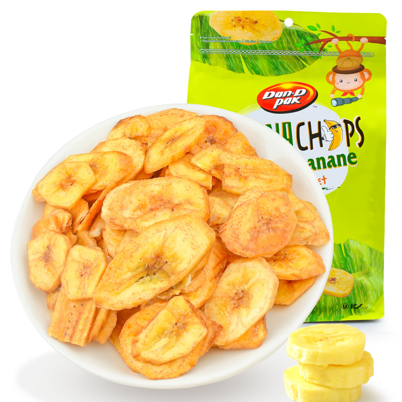 Dan Di Vietnam Imported Banana Chips 500g Fruit Snacks Influencer Low Sodium Pregnancy Children Leisure Movie Snacks