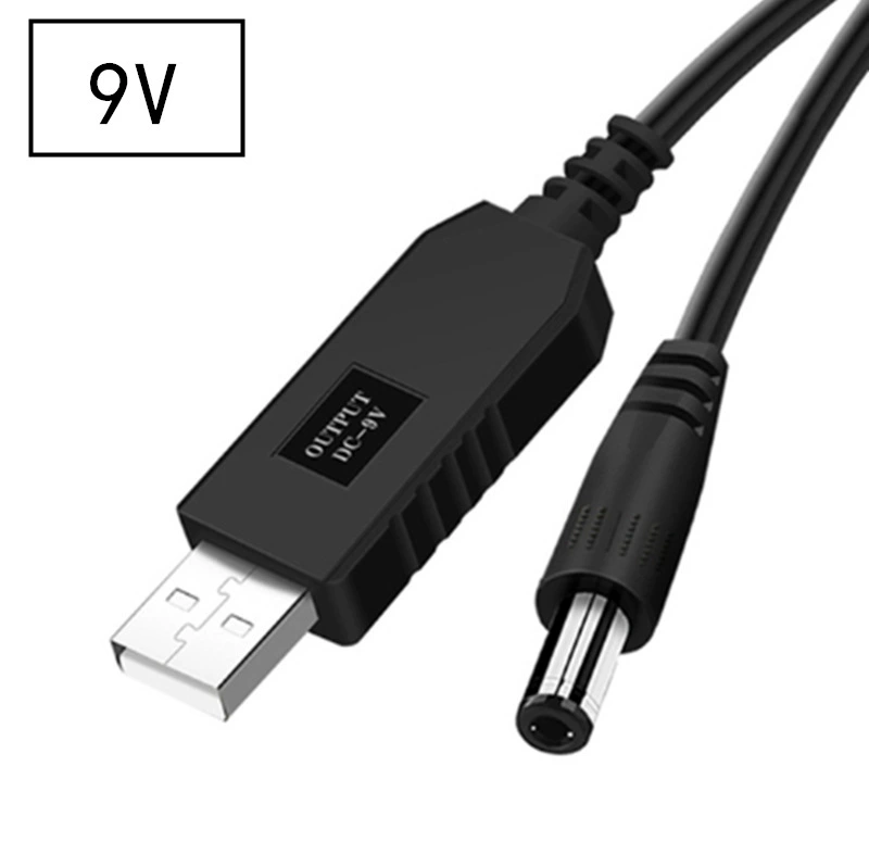 Зарядно-подпиточная линия 12В 5В до 12В 9В USB ротатор вращающийся линии USB линия ротора к переменному току DC линия