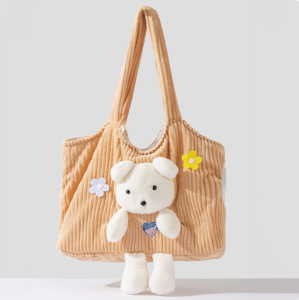 Otoño y invierno nuevo tipo de bolso de pecho caliente, bolso de hombro, bolsa de perro, bolsa de gato, bolsa de mascotas, perro y gato.