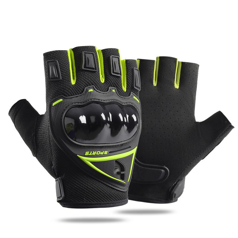 Guantes de ciclismo motocicleta dedo completo protector deportes al aire libre transpirable antideslizante pantalla táctil resistente al desgaste guantes de fitness que absorben los golpes