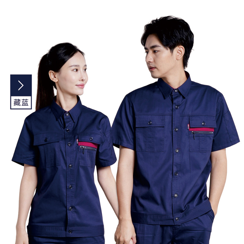 Conjunto de ropa de trabajo de sarga de algodón puro con logotipo personalizado, ropa de protección para soldadores, ropa de trabajo para talleres de fábrica, ropa de reparación automotriz para tiendas 4S.
