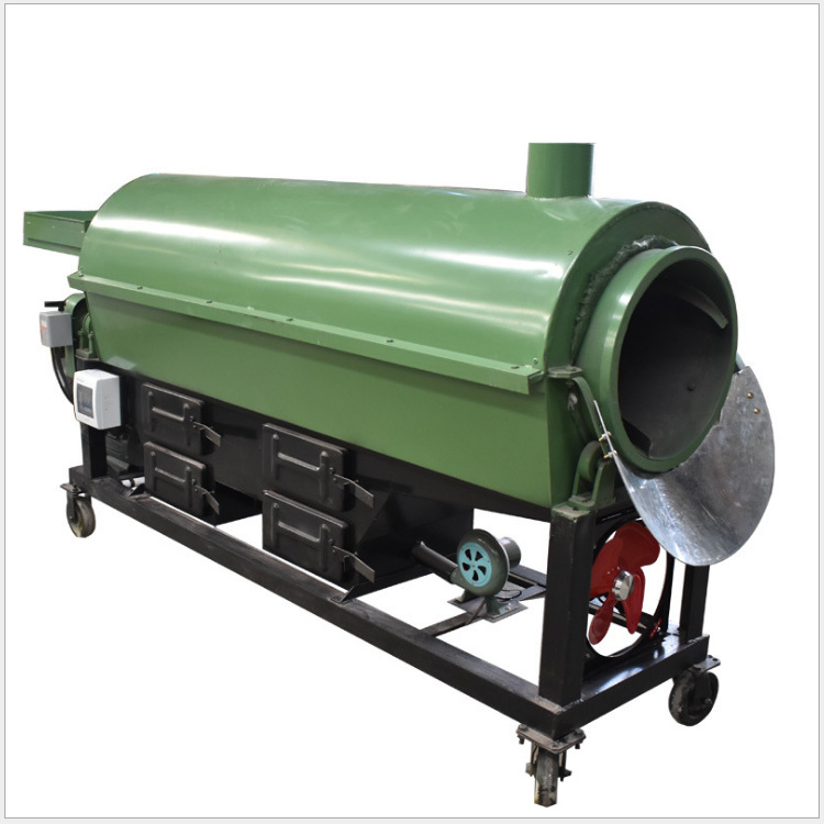 Fuente de fabricación de matador de té, máquina de frita de tambor doméstica, máquina de secado de té en todo uno, venta caliente 2025.