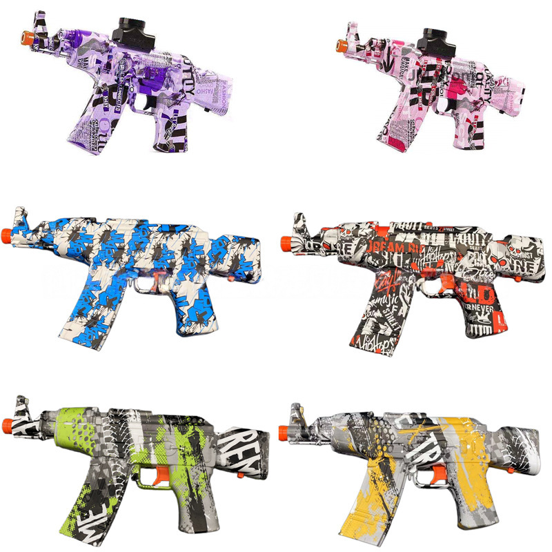 (Cross-border trading), soft bullet, electric shotgun, high speed toy for boys, automatic shooting, MP5, can launch