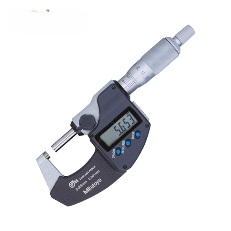 日本三丰Mitutoyo进口数显外径千分尺0-25mm防水高精度293-随之行