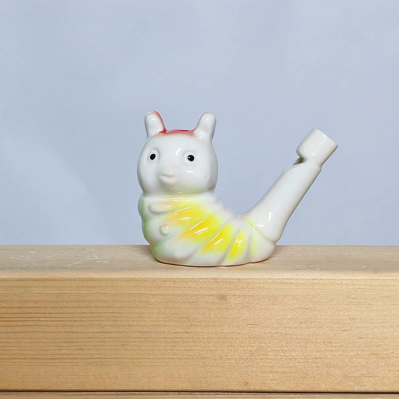 Ceramic Whistle Bird with Lanyard Music Whistle Ceramic Water Bird Scenic Stand Hot Selling Kindergarten Gifts