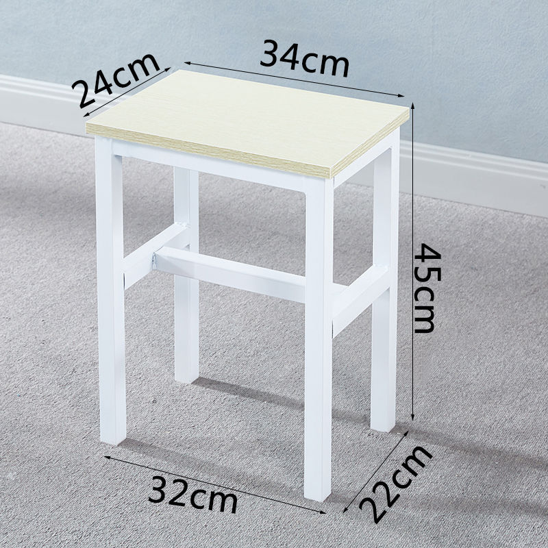 Taburetes de taller de fábrica gruesas taburetes cuadrados taburetes de comedor taburetes de dormitorio taburetes de entrenamiento taburetes de estudiantes taburetes de entrenamiento taburetes de hogar taburetes altos para adultos image 17