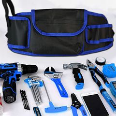 跨境热销电工木工管道工多功能工具腰包五金收纳多功能腰包