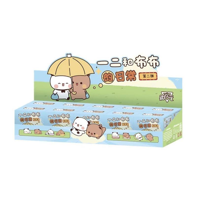 【正版现货】一二和布布的日常第二弹 可爱迷你摆件盲盒 手办玩具|undefined