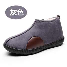 2025新款特厚皮毛一体男女雪地靴纯羊毛加厚防滑休闲户外保暖透气