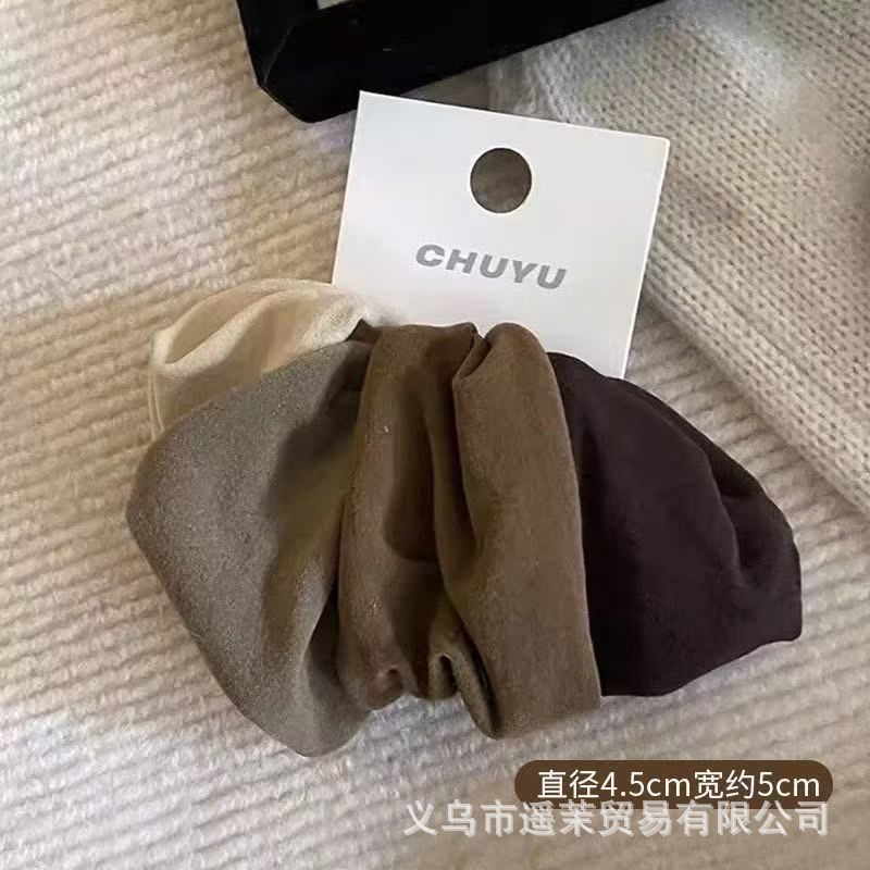 面膜发圈超宽无缝面膜肌高马尾皮筋女款2025新款扎发绳不伤发头绳|undefined