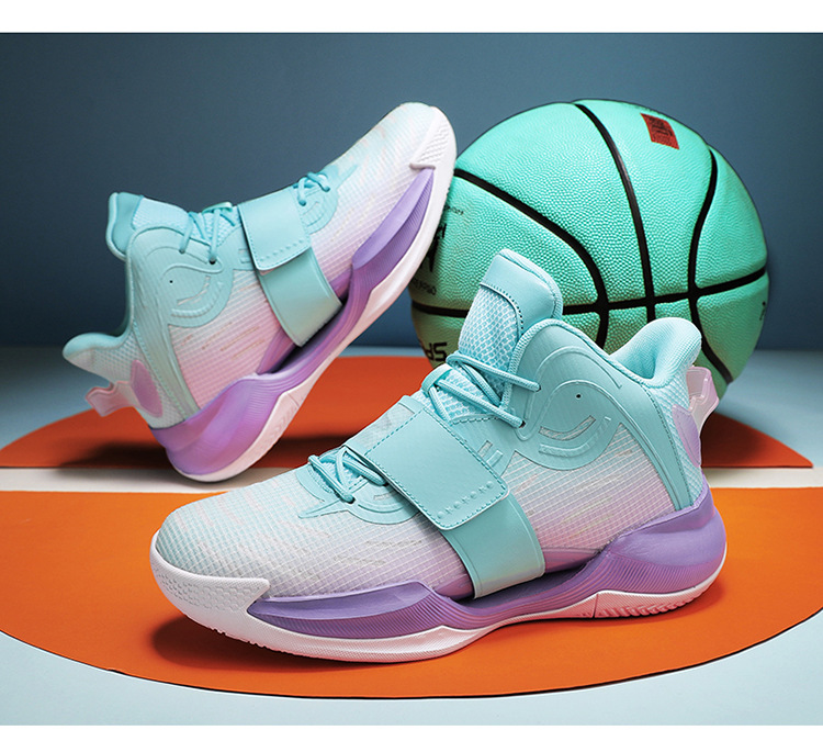 Plusk wody 4. generacji koszykówka Night Glow poduszka powietrzna 8 letnie buty sportowe męskie i damskie pocieranie_voghion.com