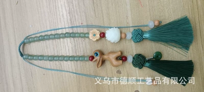 Chinese Style Items Wholesale — Car hanging - green-deer