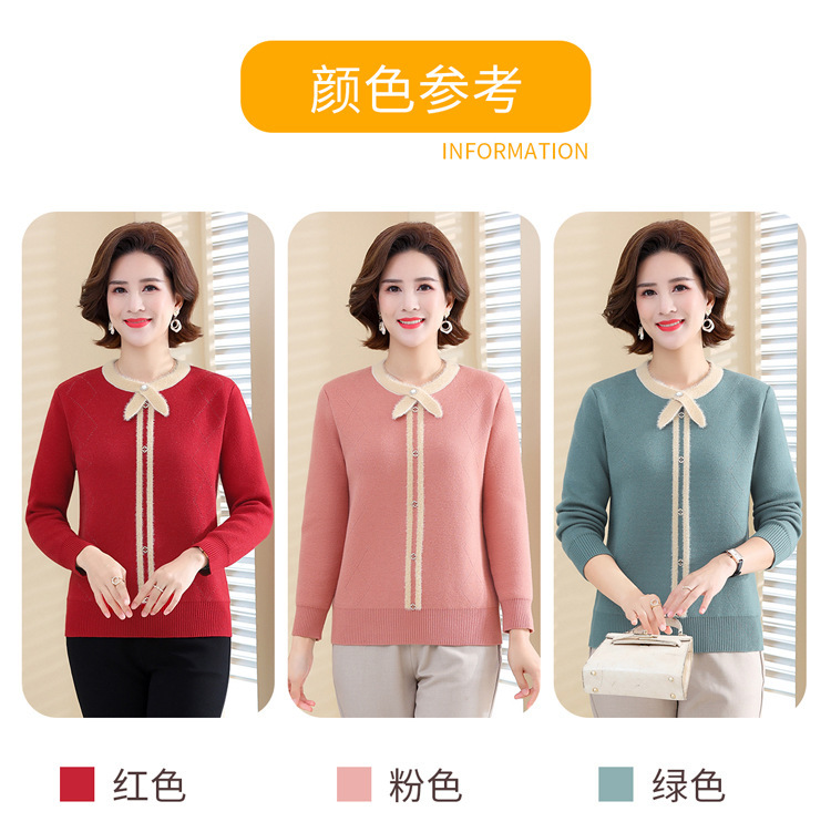 E5965 830K ÁO LEN NỮ TAIRYA MÙA XUÂN THU ĐÔNG TRUNG NIÊN DÀY ẤM THỜI TRANG NỮ G03 SẢN PHẨM MỚI