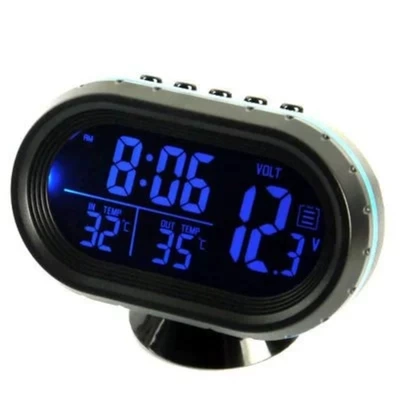 Thermometer Voltmeter Car Interior | Car thermometer