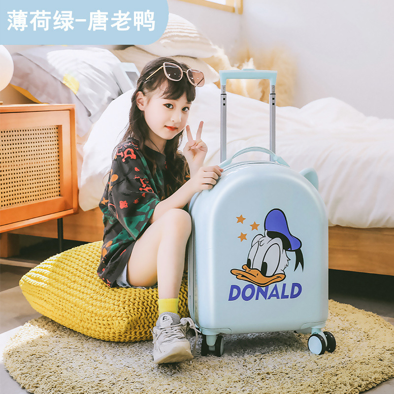 儿童行李箱小型卡通拉杆箱18寸迷你旅行密码箱男女孩可登机行李箱|undefined