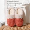 Slippers, winter non-slip men's keep warm footwear indoor for beloved, soft sole