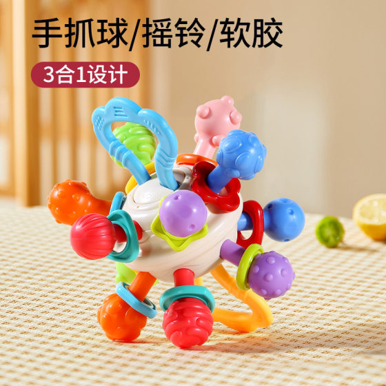 Manhattan Ball Handler Grab Ball Baby Bite Touch Ball Busy Ball Manhattan Atomic Ball Lala Grab Ball