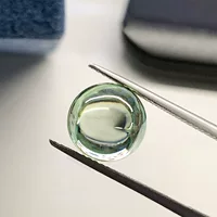 Муассанит голубой круговой росы GIGAJEWE с сертификатом спецификации кода талии может быть оптом