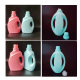 2L3L Laundry Liquid Bottle 5kg Softener Packaging Barrel PE Thickened Plastic Bottle Clothing Care Liquid Laundry Liquid Bottle