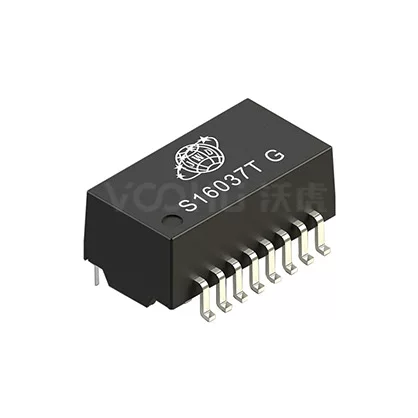 Поставка с завода S16037TG однопортовый 16-контактный 100 Мбит промышленный SMD сетевой трансформатор