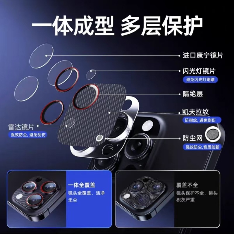 适用苹果16promax手机镜头膜新款凯拉夫铠甲一体防指纹16pro铠甲|undefined