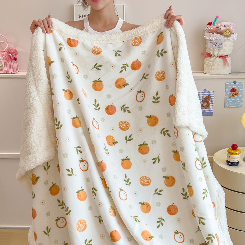 Invierno leche mantas de peluche de oficina siesta mantas mantas de mantas de aire acondicionado sofá mantas de coral mantas de almuerzo individual