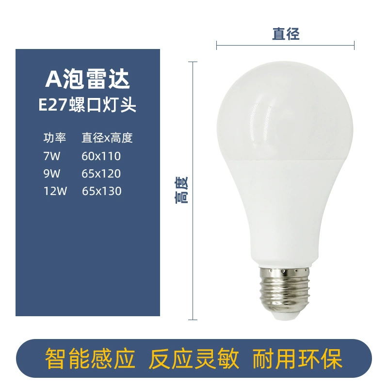 LED-умная лампа с музыкой, энергосберегающая круглая индукционная ночная лампа, комфортный световой спектр