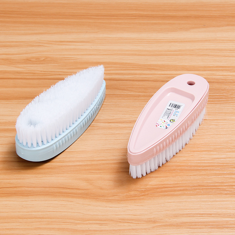 Grandes almacenes, uso diario, nuevo estilo, combinación de carcasa de plástico, cepillo de limpieza, cepillo de zapatos, cepillo de lavandería de cerdas para ropa al por mayor