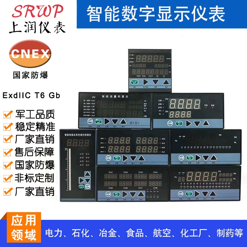 XMA5660FP самонастраивающийся регулятор ПИД размер 96×96 Shanghai Shangrun Instrument