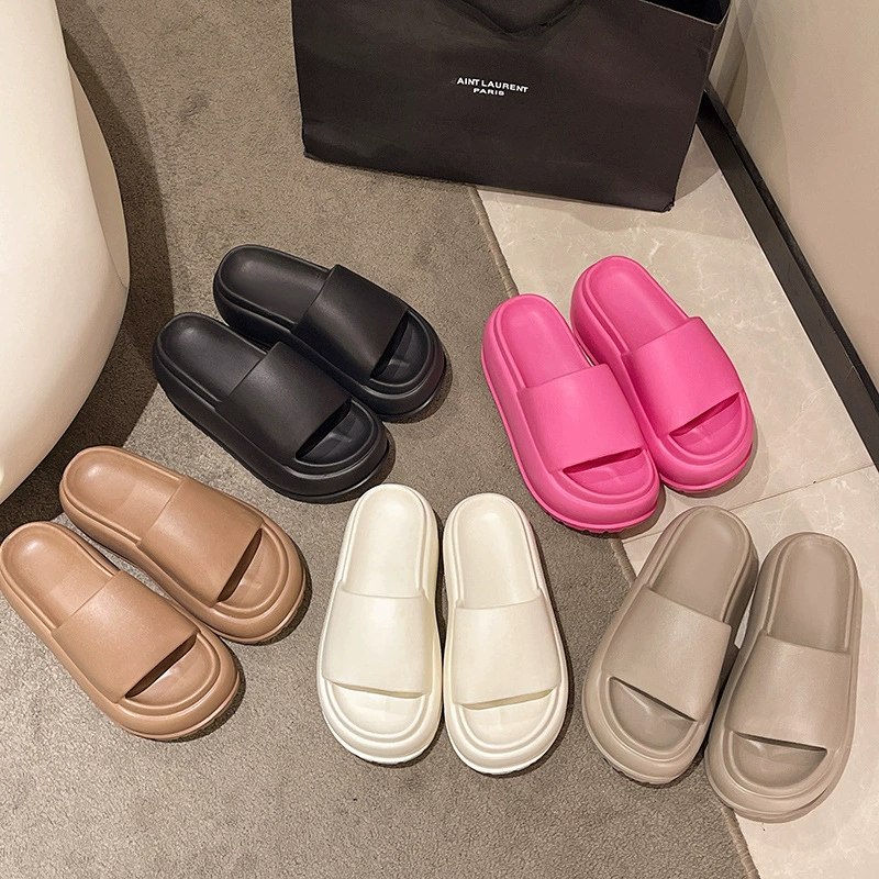 Производители оптовых топают на фекалии, тапки на толстой подошве, женские сандалии на улице летом