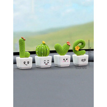 Y 29136 Resin cactus creative car desktop ornament ��֬����