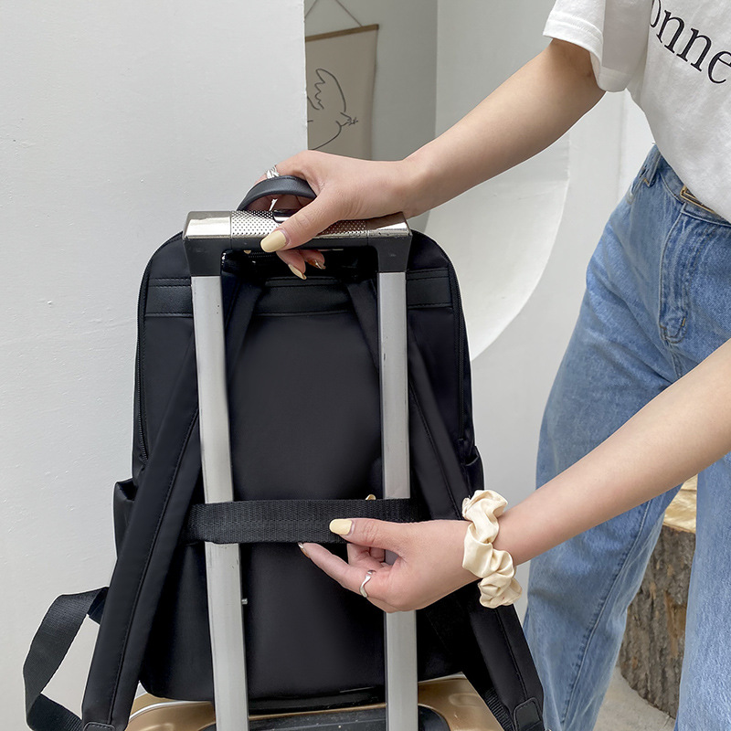 Amazon nueva dama casual Oxford mochila moda salvaje de gran capacidad para estudiantes de secundaria mochila de computadora al por mayor