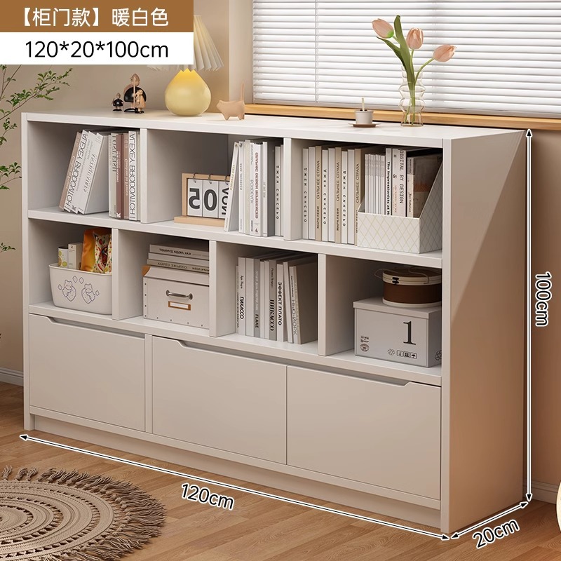 Gabinete al por mayor a prueba de polvo, estantería de piso, sala de estar, armario de almacenamiento multicapa, gabinete de cuadrillas, simple