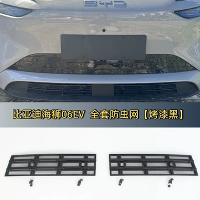 Tank Protective Net to Block – Automobile anti-insect net - 26-byd-hiace-06ev-baked-black-paint