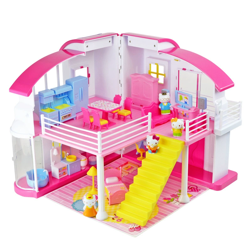 Hello Kitty, hello kitty, семейная игрушка, реалистичная вилла, дом