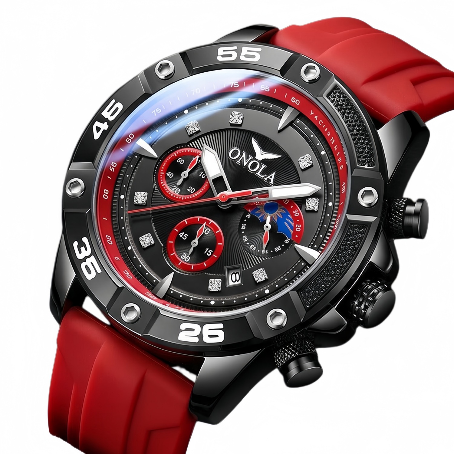 Bestseller von Xiyin ONOLA/ONOLA modische und alltägliche neue multifunktionale Quarz wasserdichte Armbanduhr