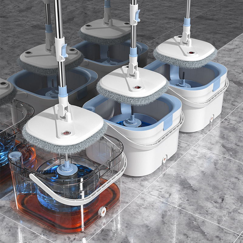 Clean dirt separation rotating mop bucket lazy household hand-free washing spin-dry Mop Mop Mop Mop Mop Mop Mop artifact mop Clean dirt separation rotating mop bucket lazy household hand-free washing spin-dry Mop Mop Mop Mop Mop Mop Mop artifact mop