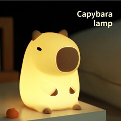 クロスボーダーのカピバラのシリカゲルの小さい夜の明かりは充電することができます。