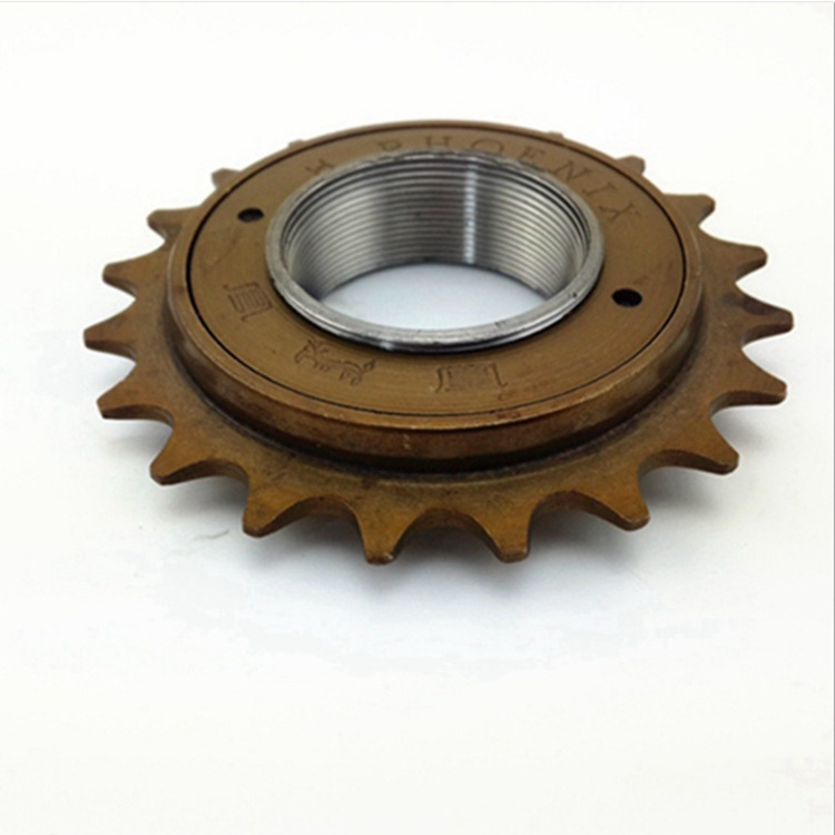 Volante de bicicleta 20T coche muerto en vivo volante velocidad única rueda dentada en caja accesorios para bicicletas