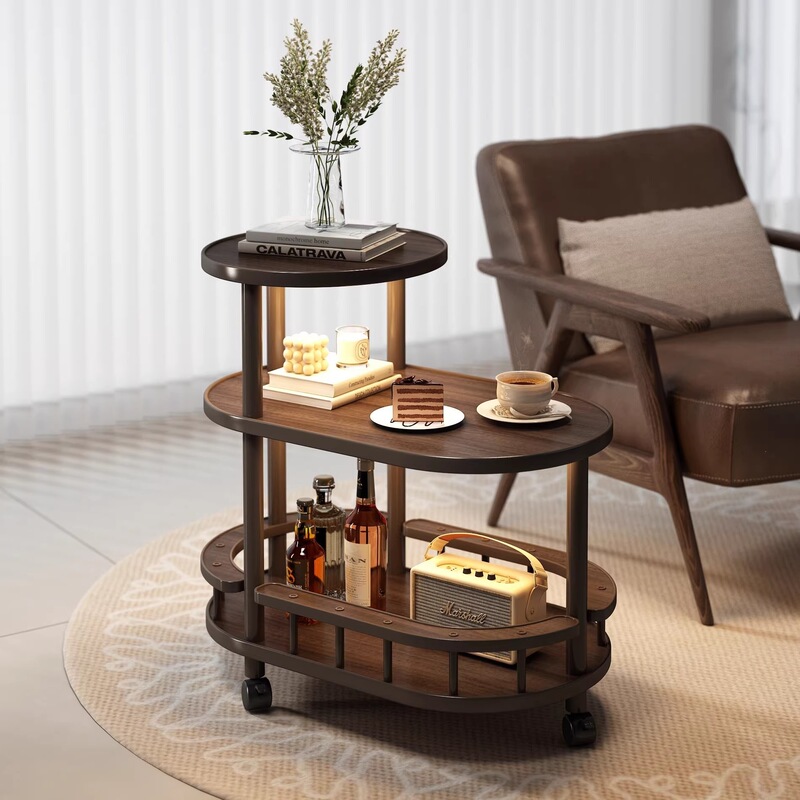 Living room side table, movable sofa side cabinet, coffee table, small narrow table for small apartments, home bedroom coat rack Living room side table, movable sofa side cabinet, coffee table, small narrow table for small apartments, home bedroom coat rack