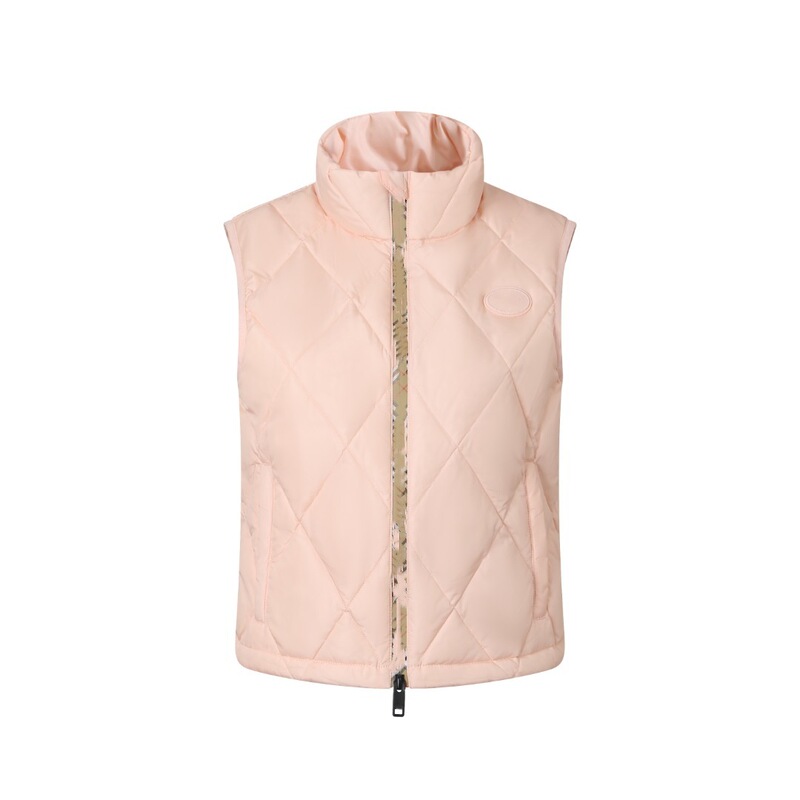 Original 1:1 correct version, in stock, high-quality BR brand 26 new women's plaid quilted down vest Original 1:1 correct version, in stock, high-quality BR brand 26 new women's plaid quilted down vest